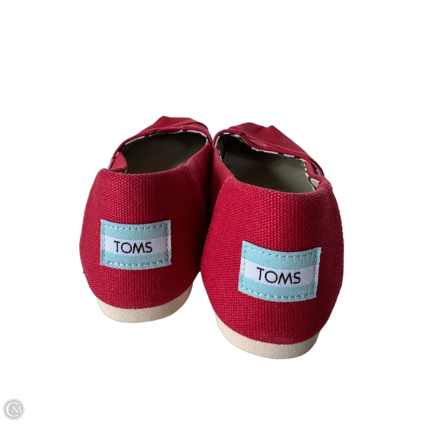 Shoes Flats By Toms In Red, Size: 6