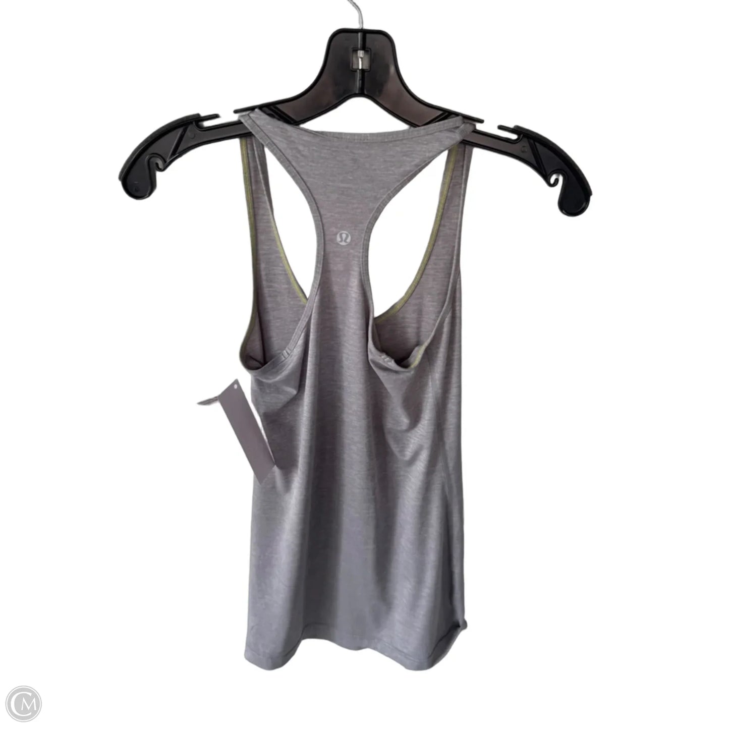 Athletic Tank Top By Lululemon In Grey, Size: M