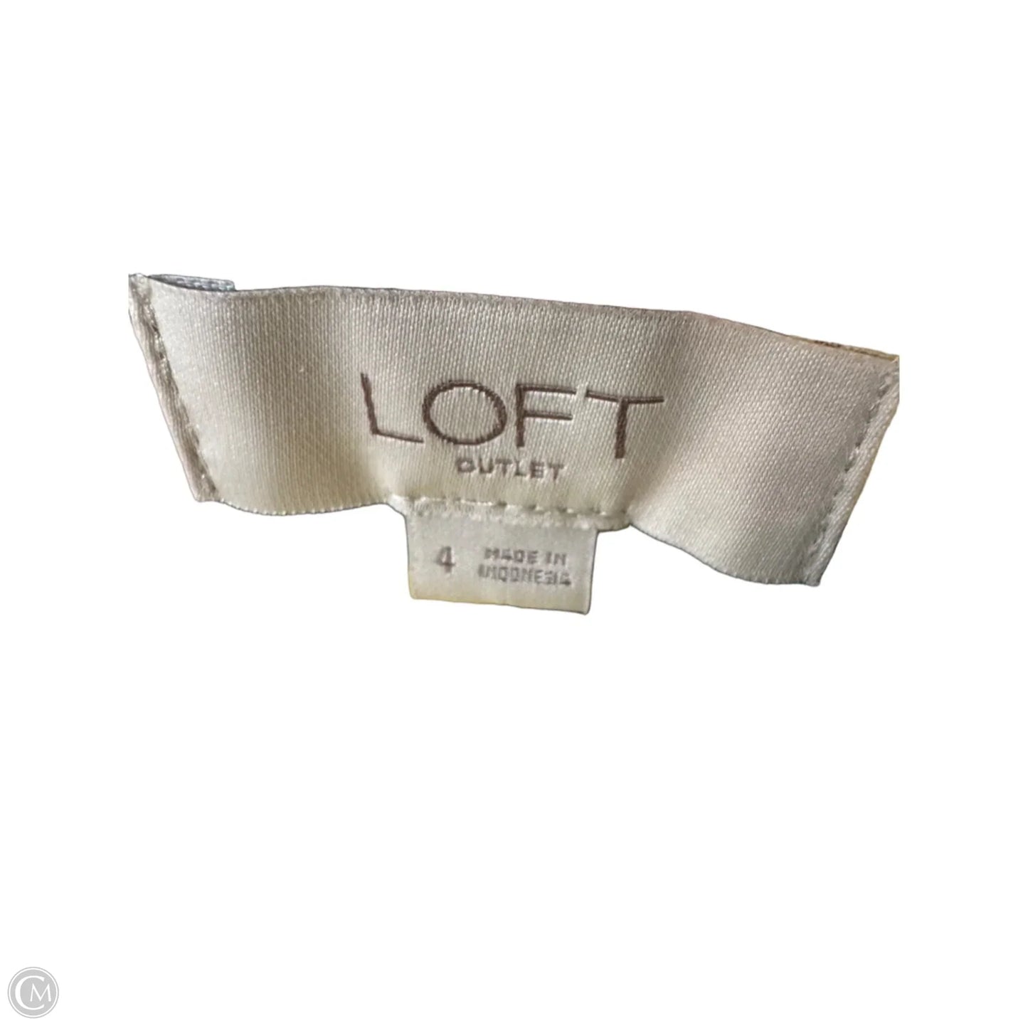 Skirt Midi By Loft In Yellow, Size: 4