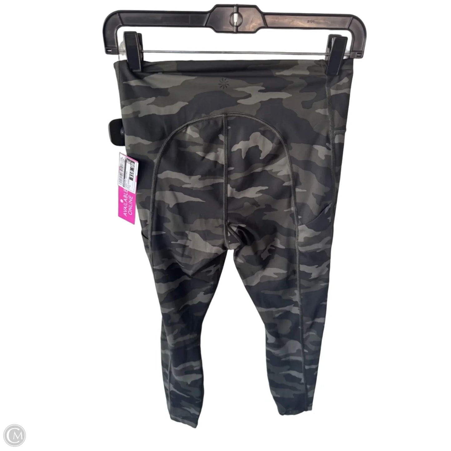 Athletic Leggings By Athleta In Green, Size: 4