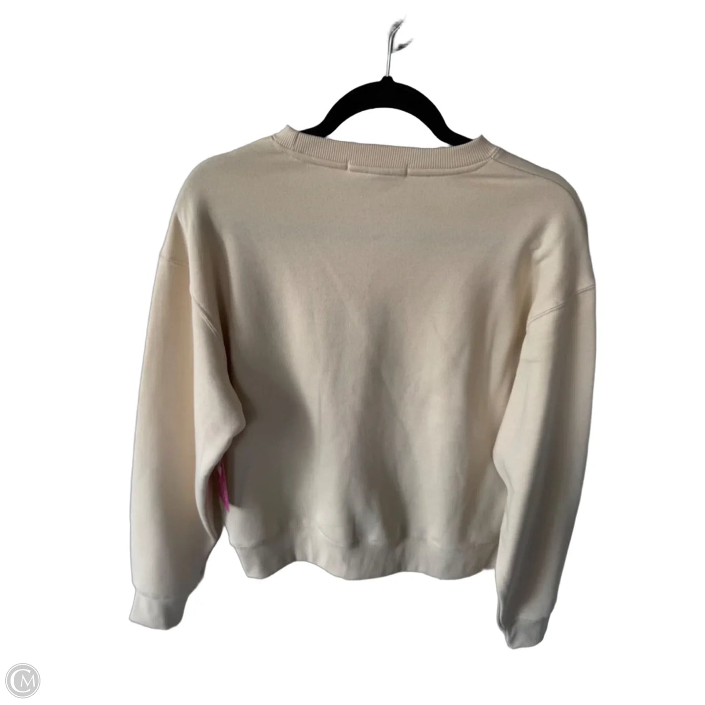 Sweatshirt Crewneck By Cmc In Cream, Size: Xs
