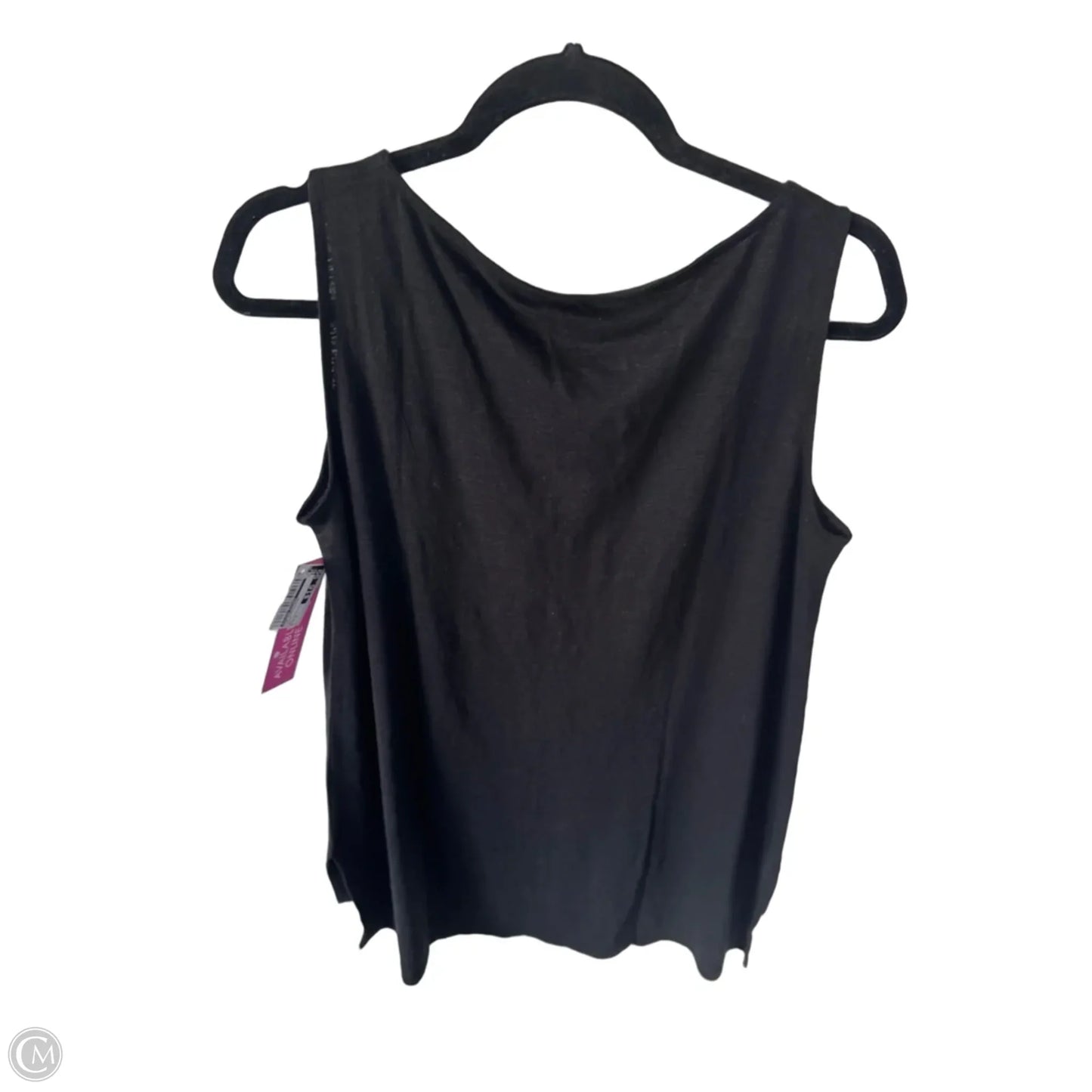 Top Sleeveless By Eileen Fisher In Black, Size: S