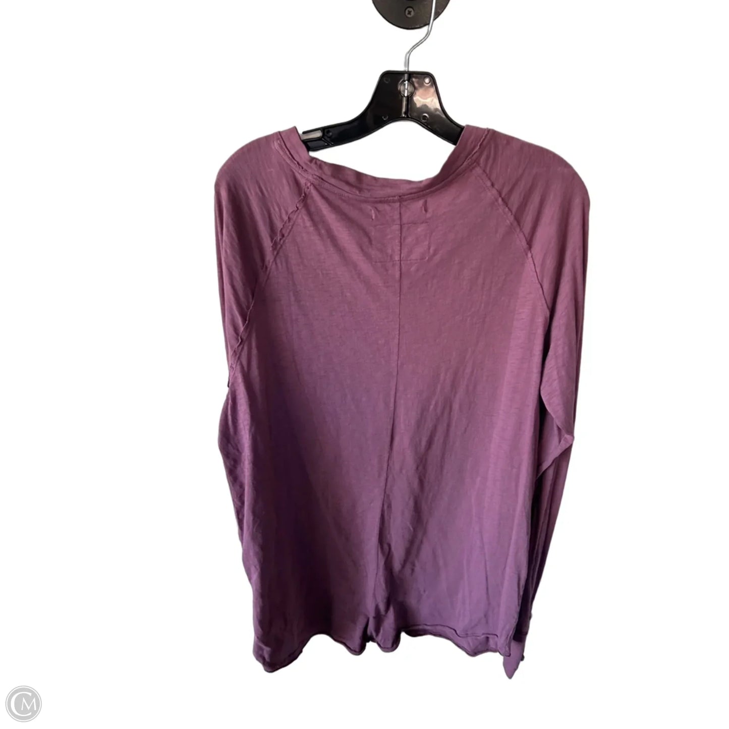 Top Long Sleeve By We The Free In Purple, Size: M