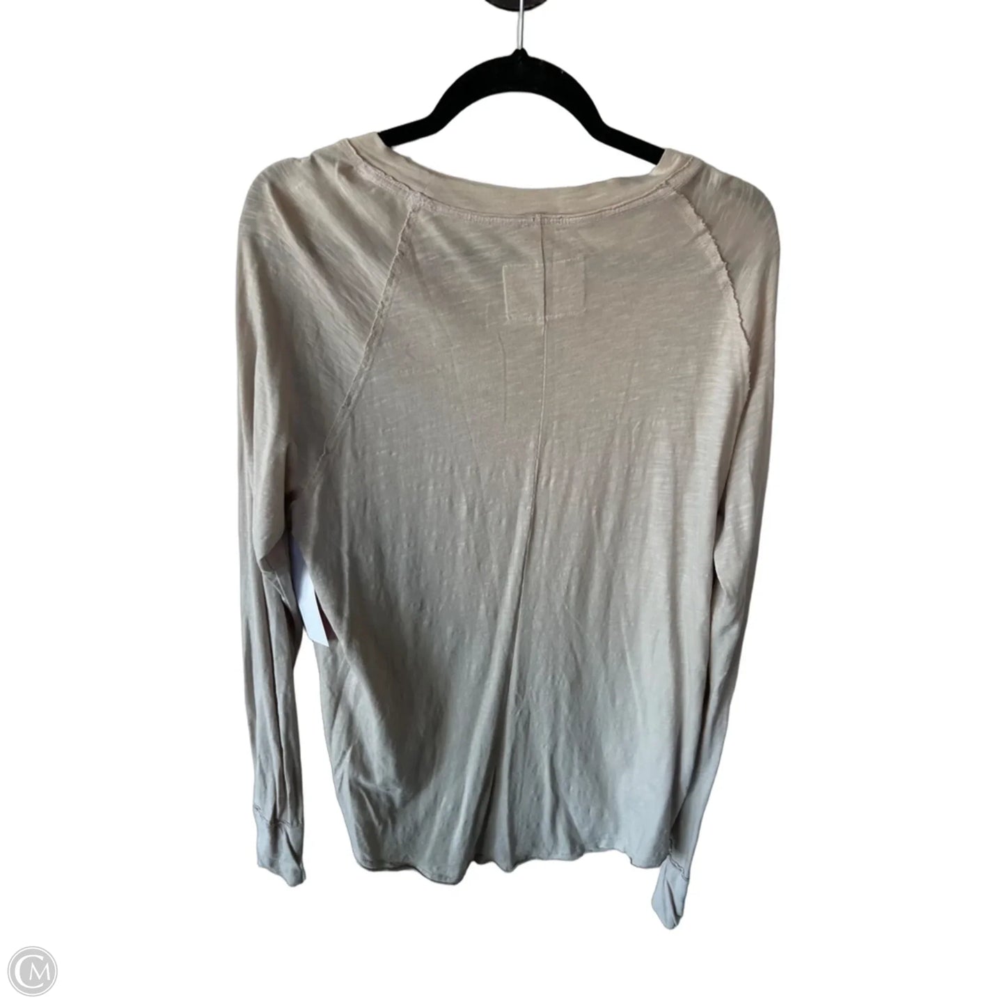 Top Long Sleeve By We The Free In Beige, Size: M