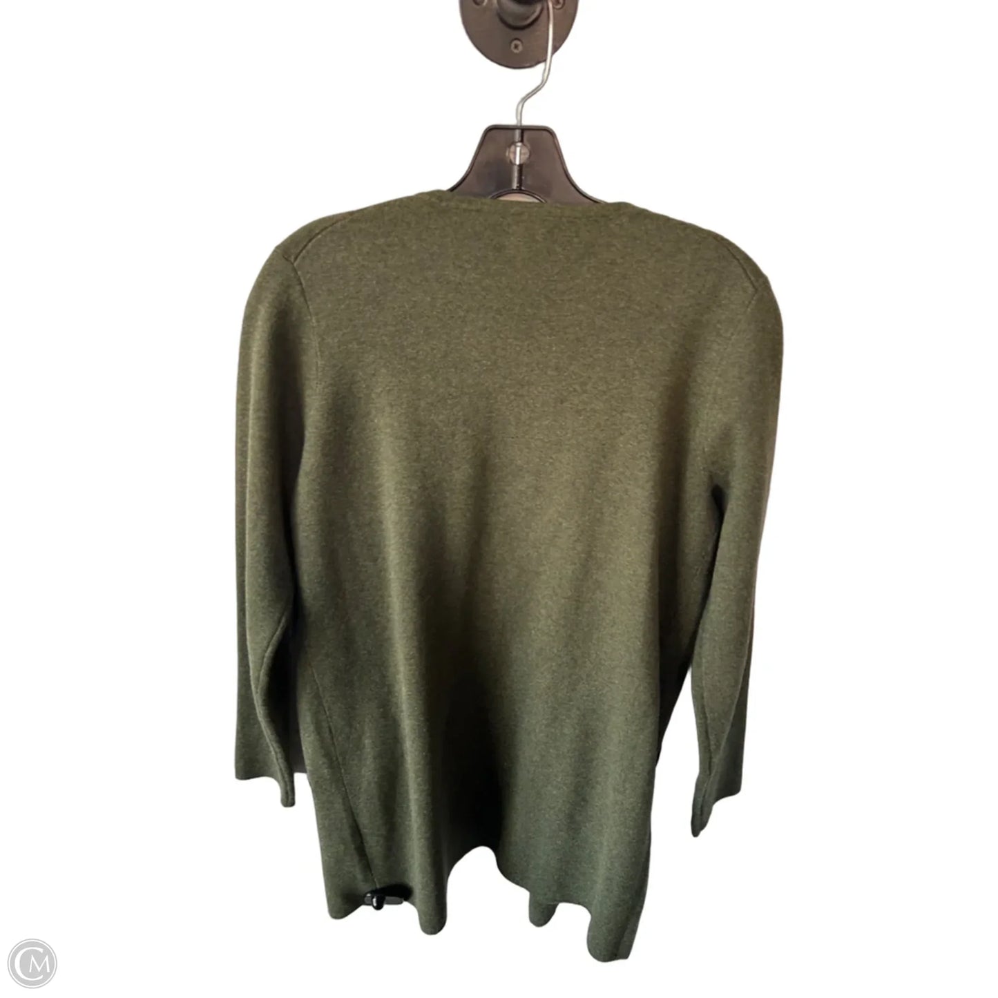 Sweater Cardigan By J. Crew In Green, Size: S