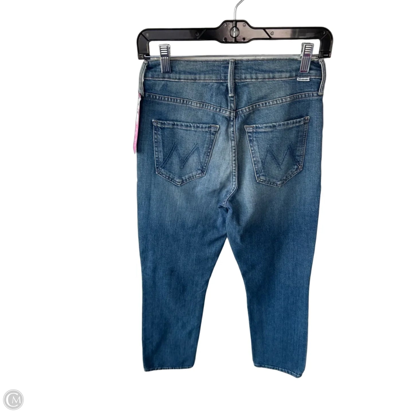 Jeans Straight By Mother In Blue Denim, Size: 2