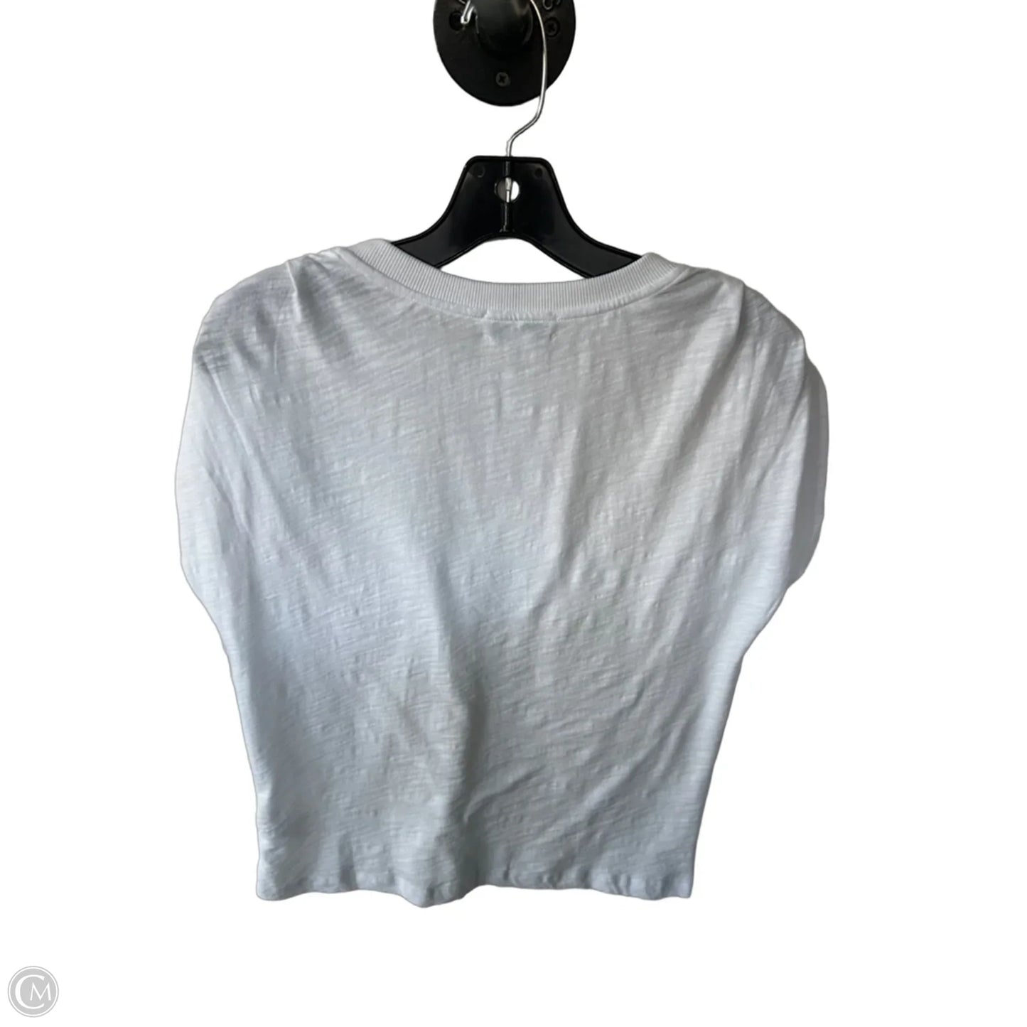 Top Short Sleeve By Evereve In White, Size: Xs