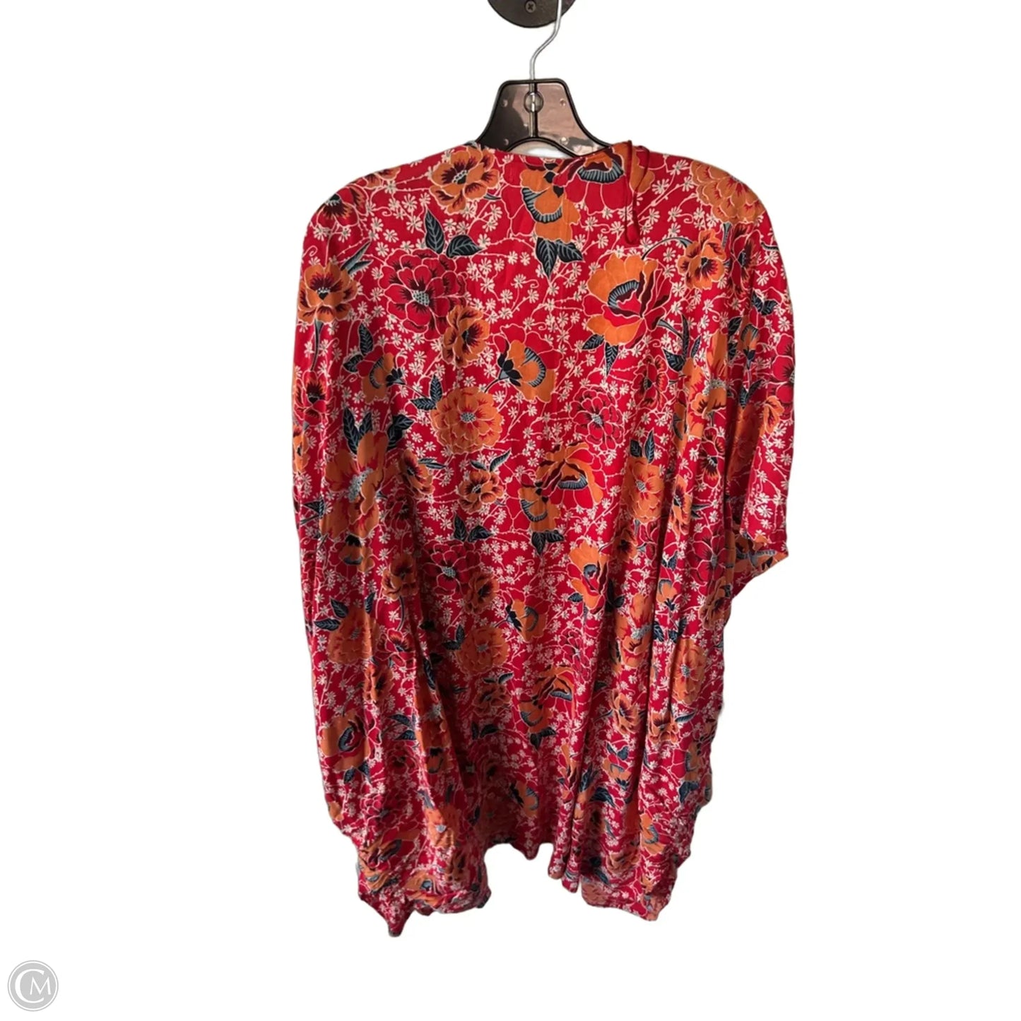 Kimono By Clothes Mentor In Red, Size: M
