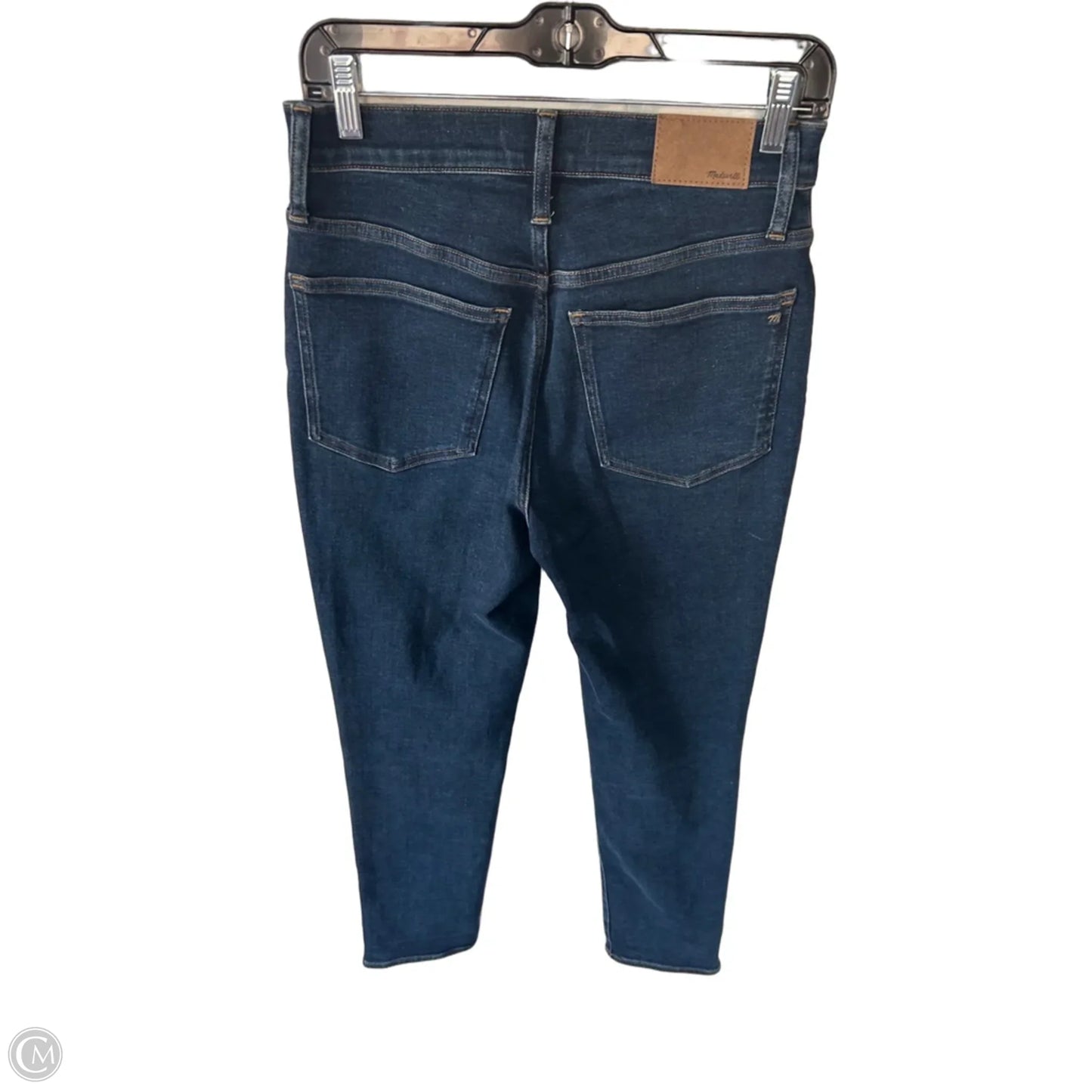 Jeans Straight By Madewell In Blue Denim, Size: 4