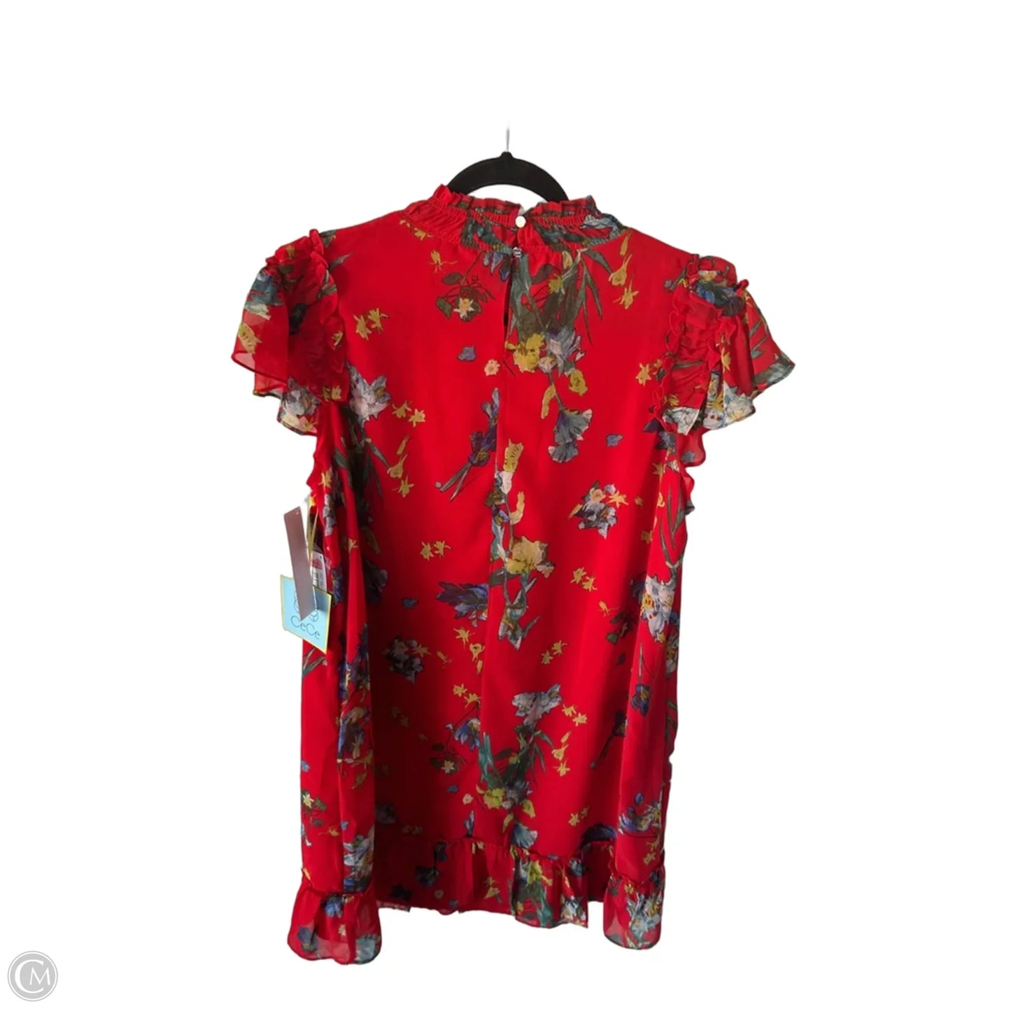 Dress Casual Midi By Cece In Red, Size: 1x