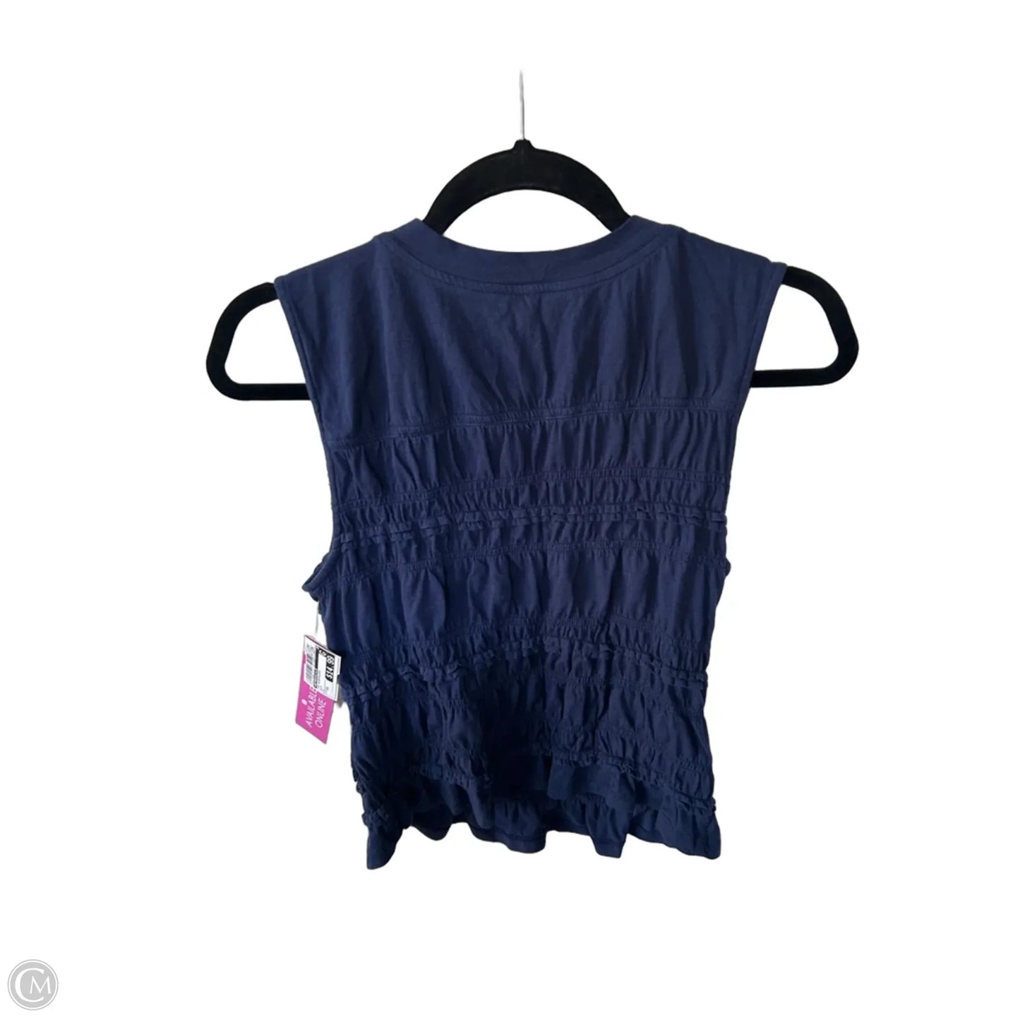 Top Sleeveless By Anthropologie In Blue, Size: Xs