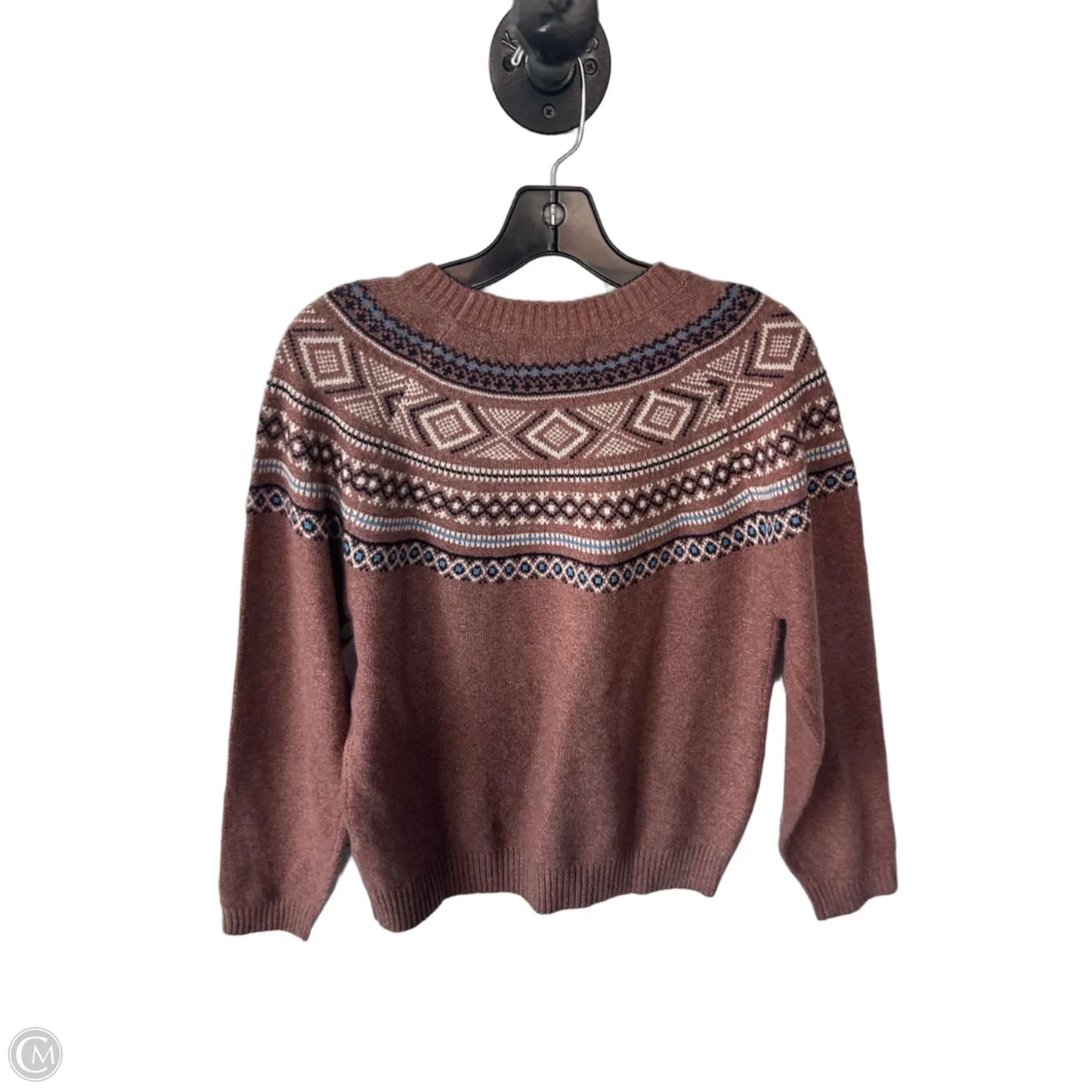 Sweater By Weatherproof In Brown, Size: S