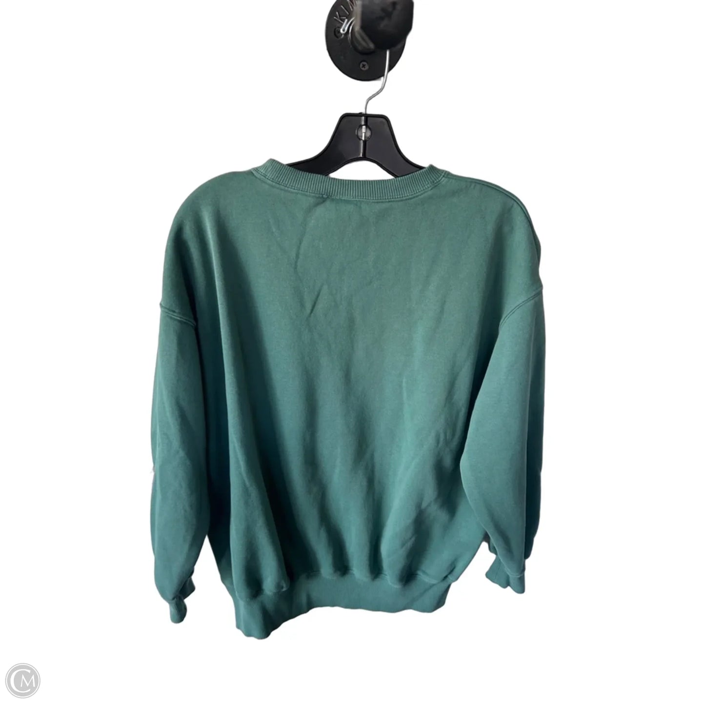Athletic Sweatshirt Crewneck By Nike Apparel In Green, Size: S
