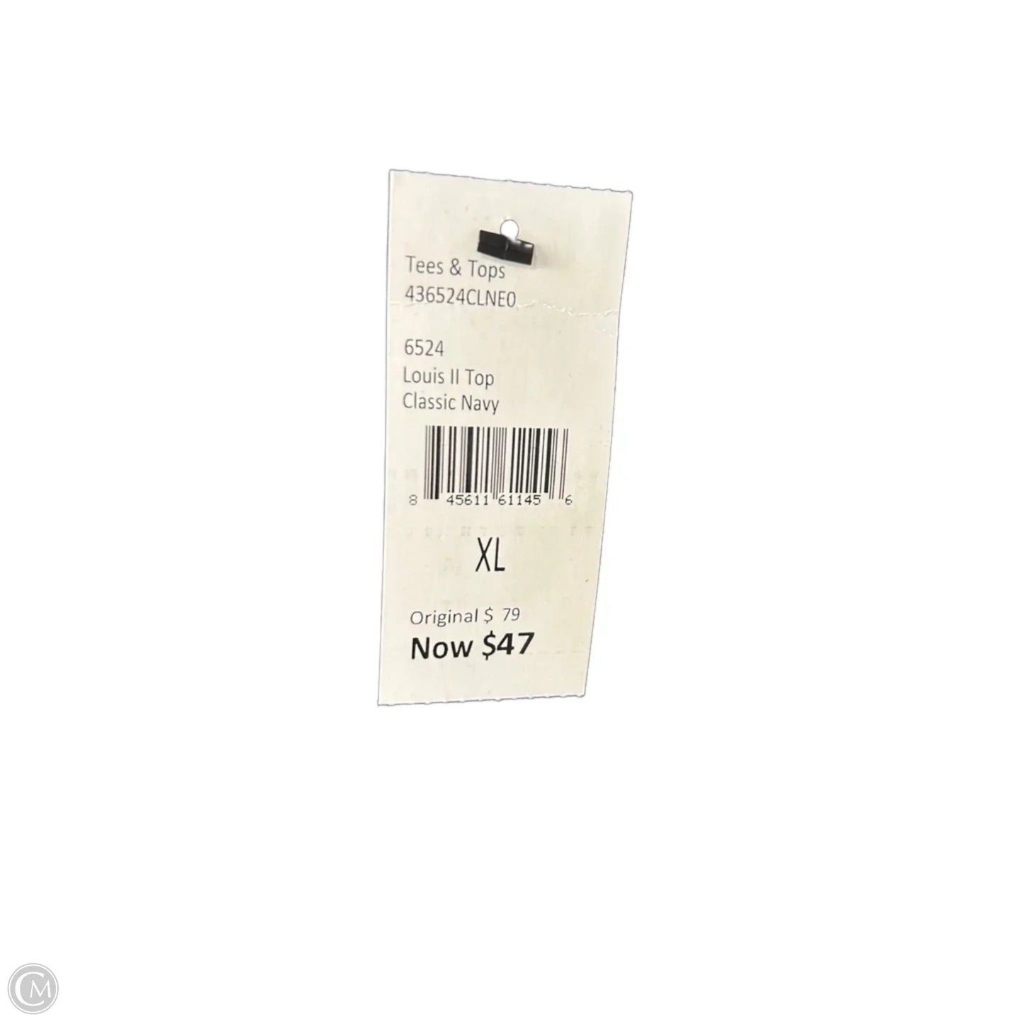 Top Sleeveless By Cabi In Navy, Size: Xl