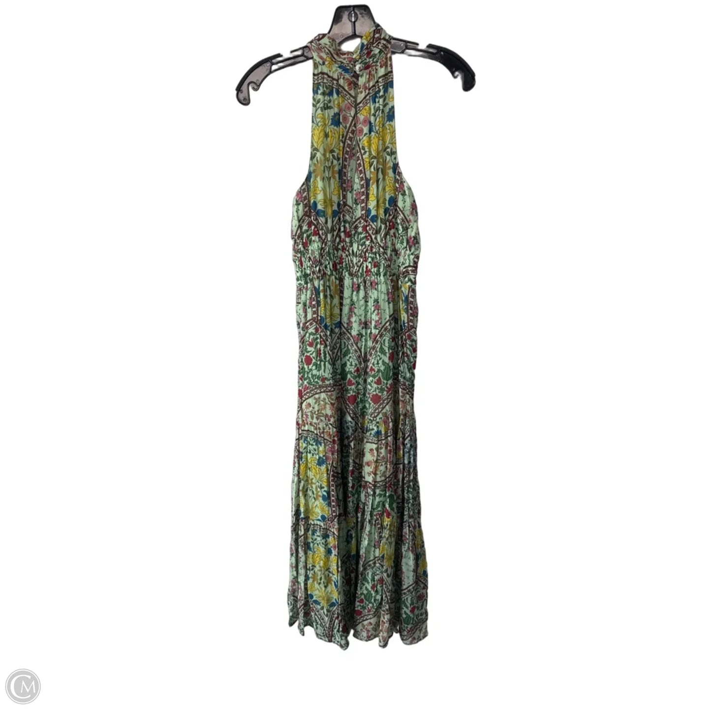 Dress Casual Maxi By Anthropologie In Green, Size: Xs