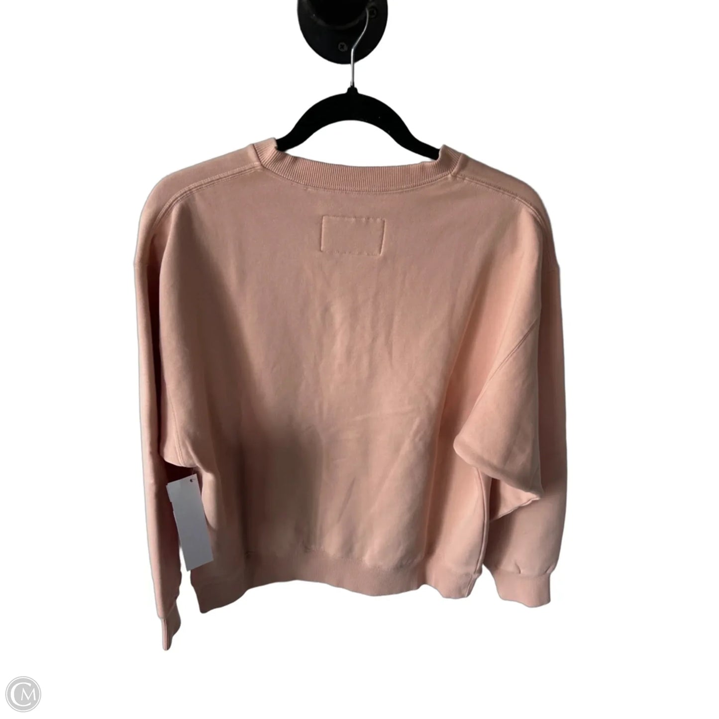 Sweatshirt Crewneck By Clothes Mentor In Peach, Size: S