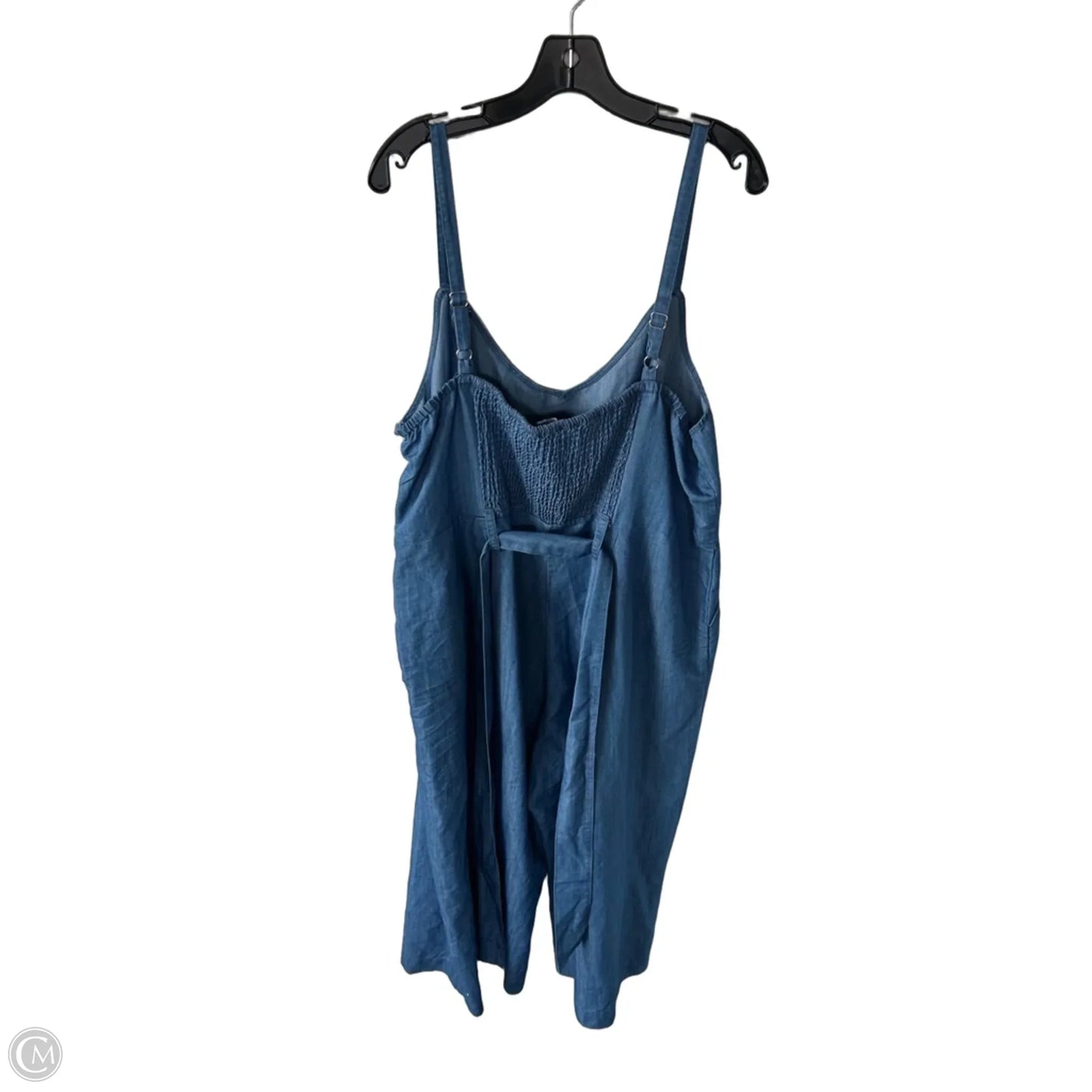 Jumpsuit By Ashley Stewart In Blue, Size: 3x