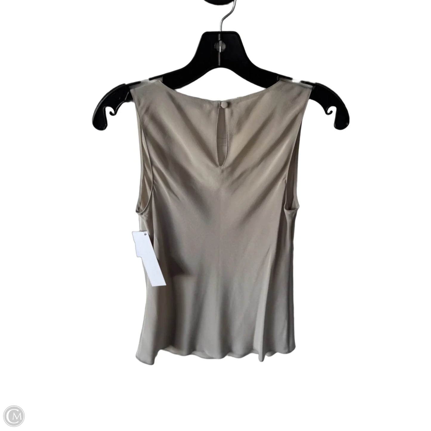 Top Sleeveless By Classiques Entier In Beige, Size: Xs