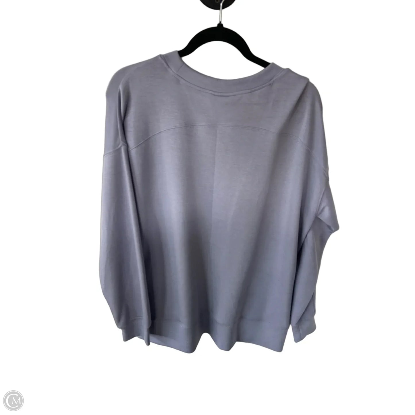 Sweatshirt Crewneck By Sage In Purple, Size: L