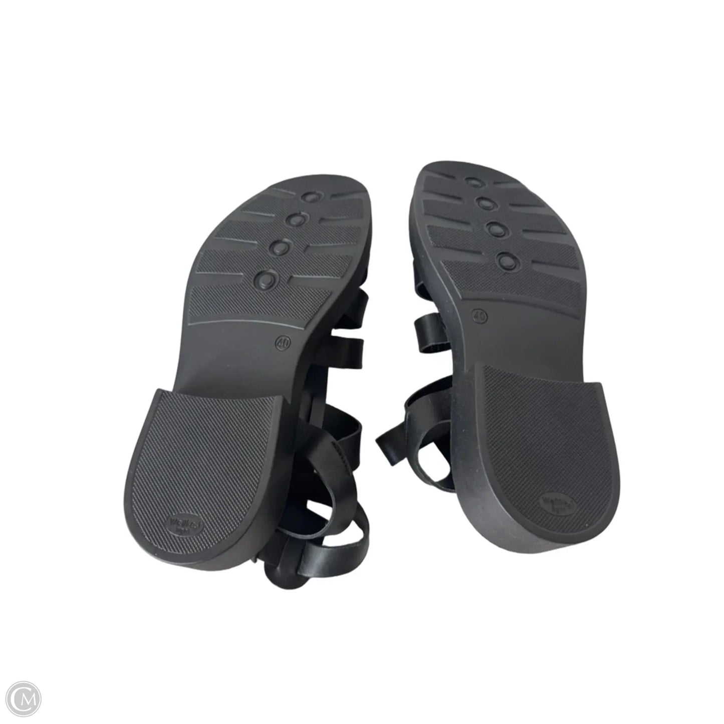Sandals Flats By Steve Madden In Black, Size: 10