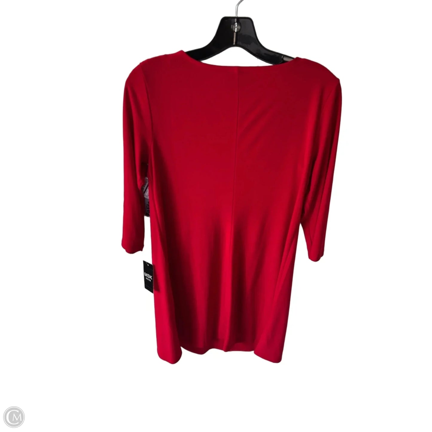 Dress Casual Short By Msk In Red, Size: Mp