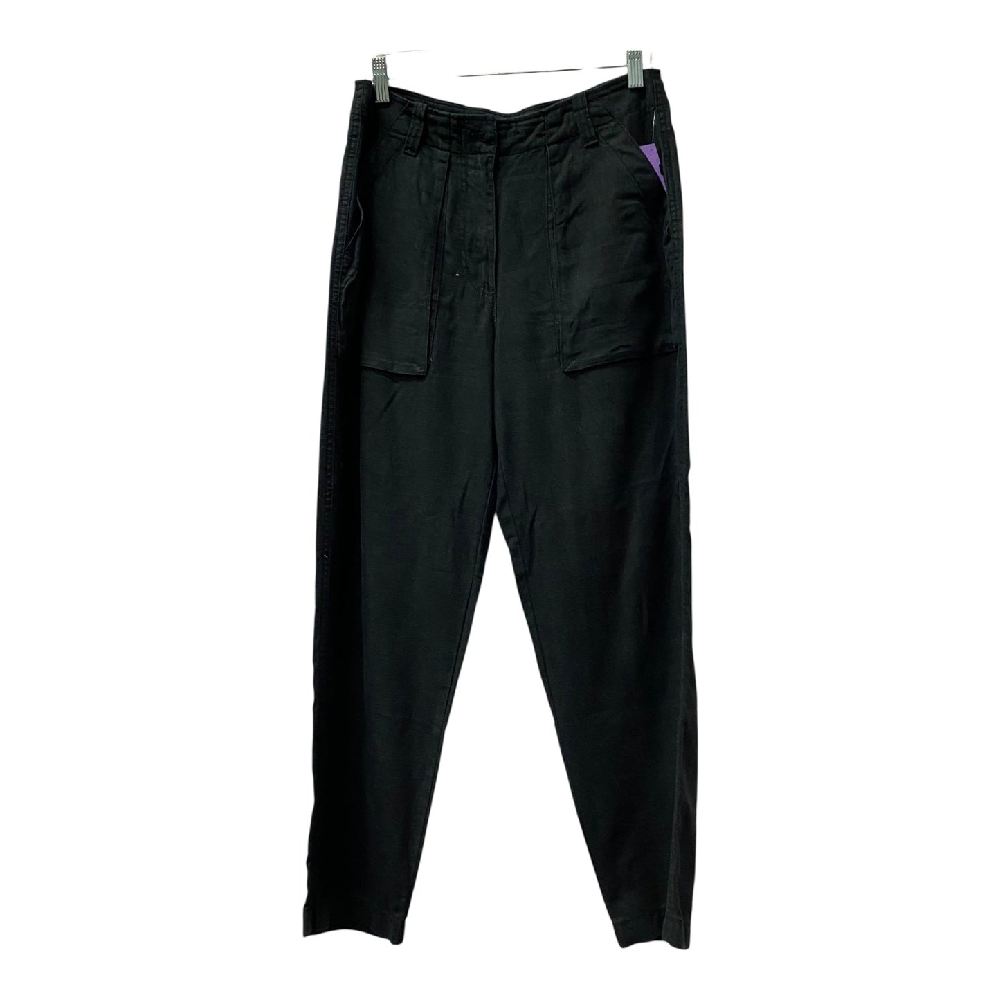 Pants Linen By J. Crew In Black, Size:4