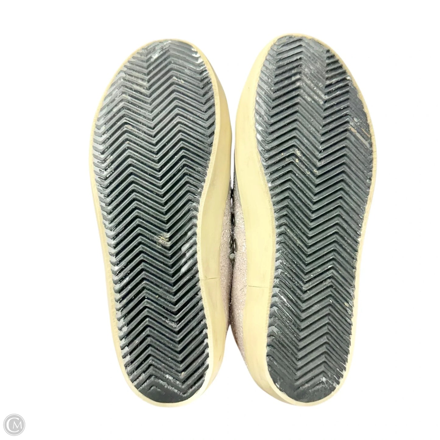 Shoes Luxury Designer By Golden Goose In Silver, Size: 5.5