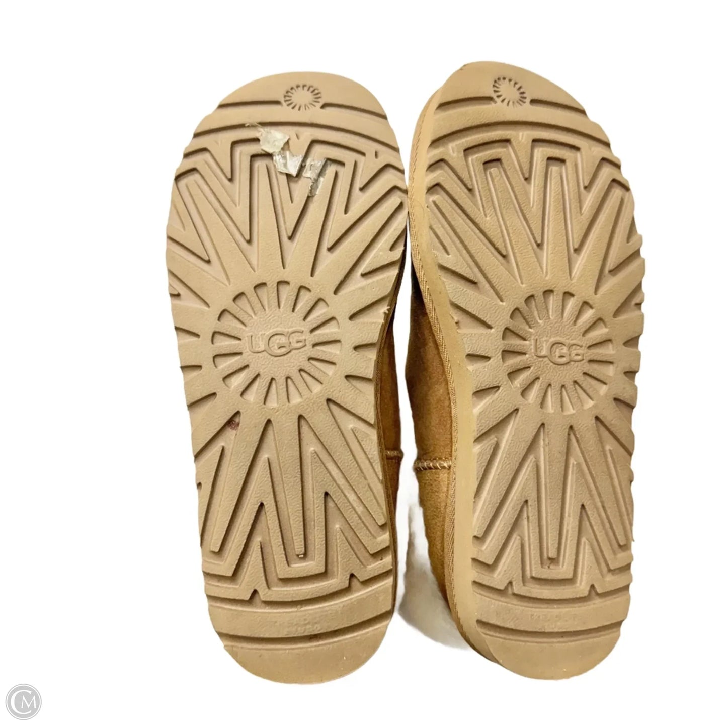 Boots Designer By Ugg In Brown, Size: 8