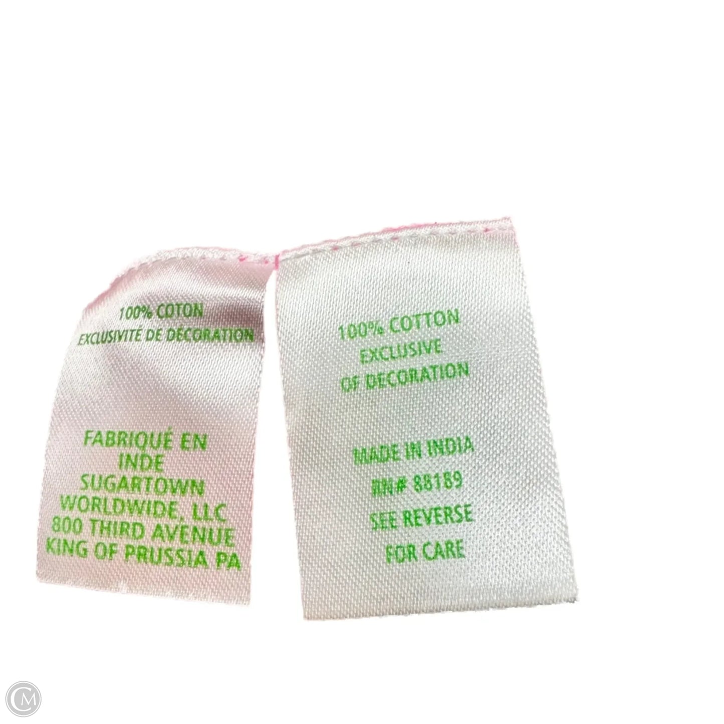 Sweatshirt Designer By Lilly Pulitzer In Pink & White, Size: S