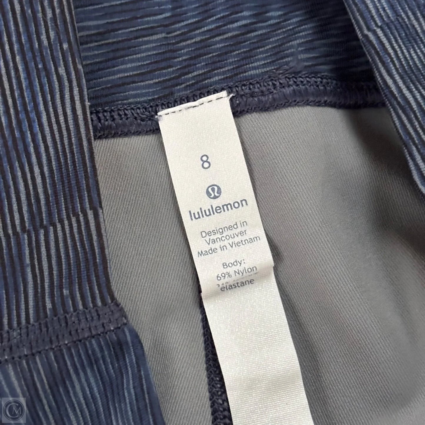 Athletic Leggings Capris By Lululemon In Blue, Size: M