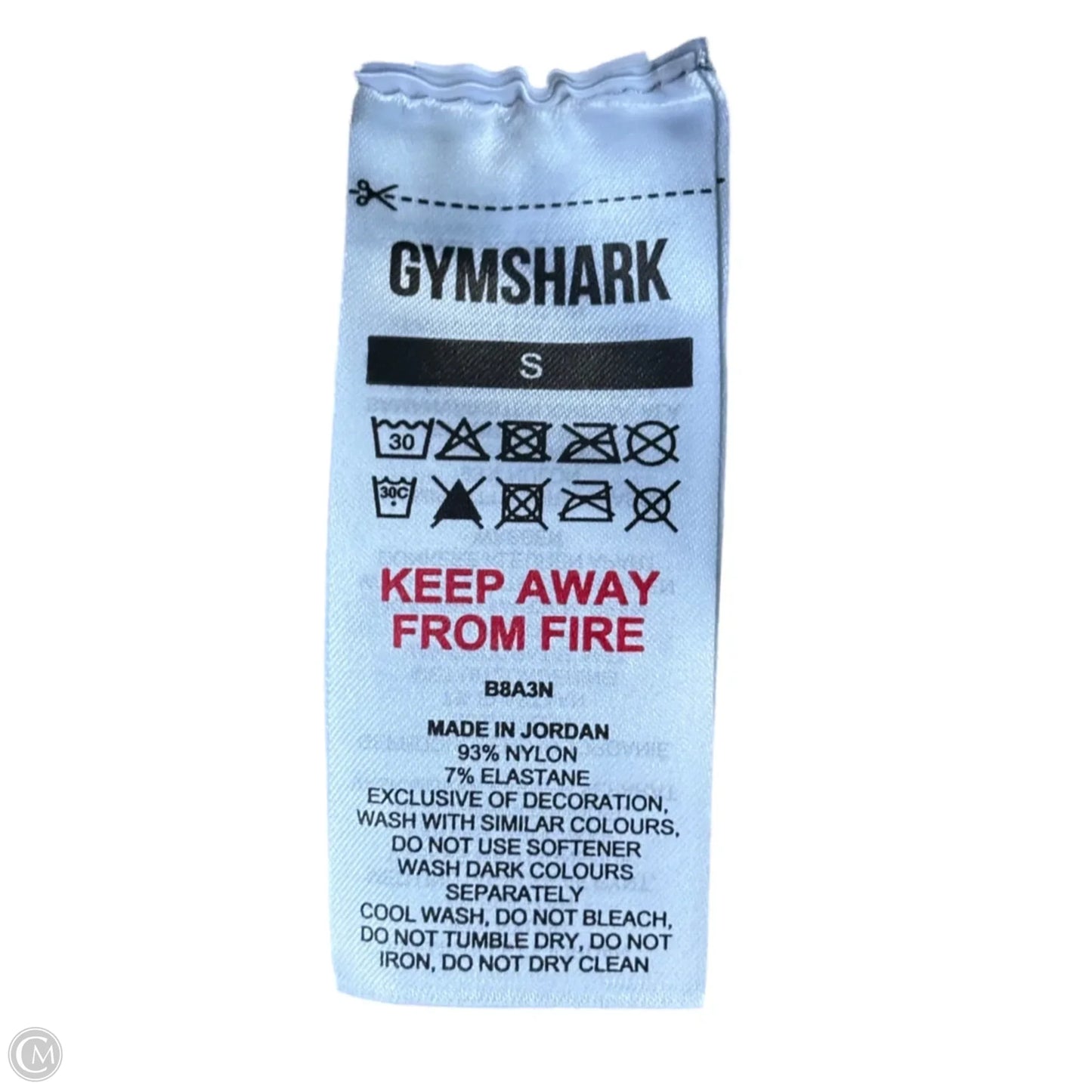 Athletic Leggings By Gym Shark In Grey, Size: S