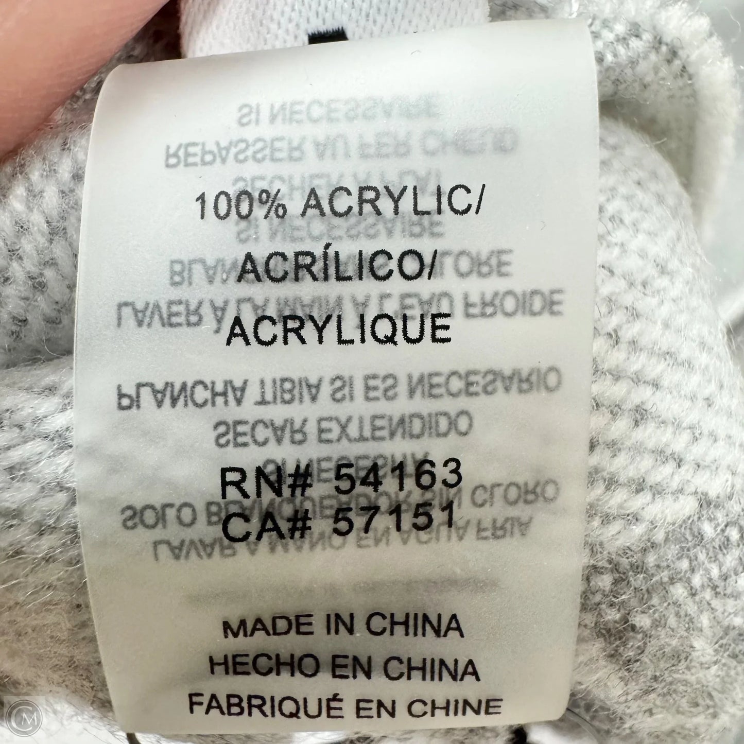 Scarf Winter By Calvin Klein In Grey