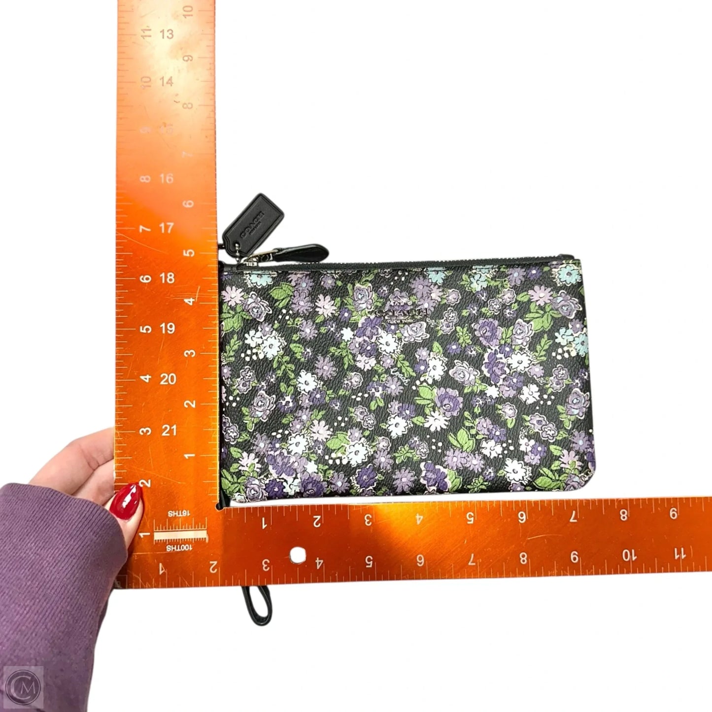 Wristlet Designer By Coach, Size: Medium