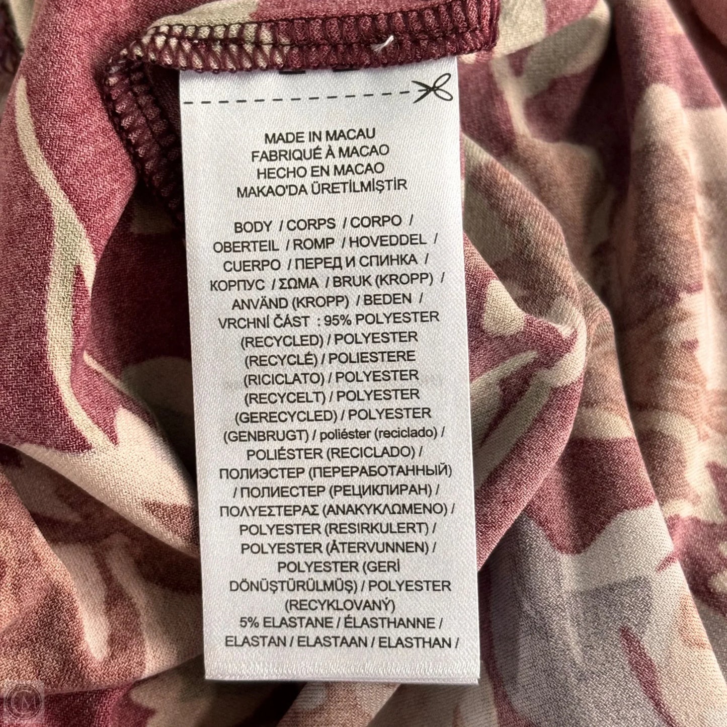 Top Long Sleeve By Lauren By Ralph Lauren In Floral Print, Size: Lp