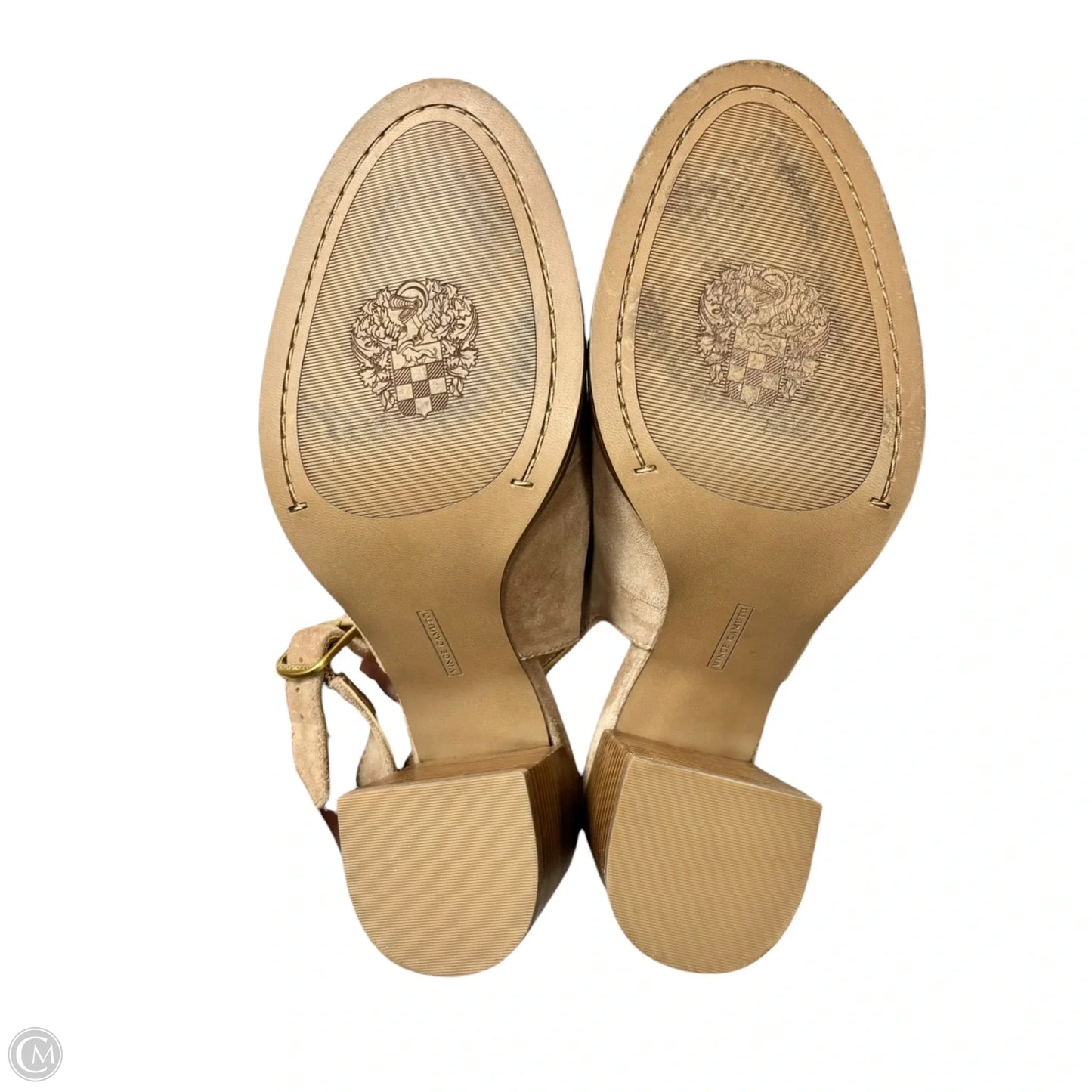 Shoes Heels Block By Vince Camuto In Brown, Size: 8.5