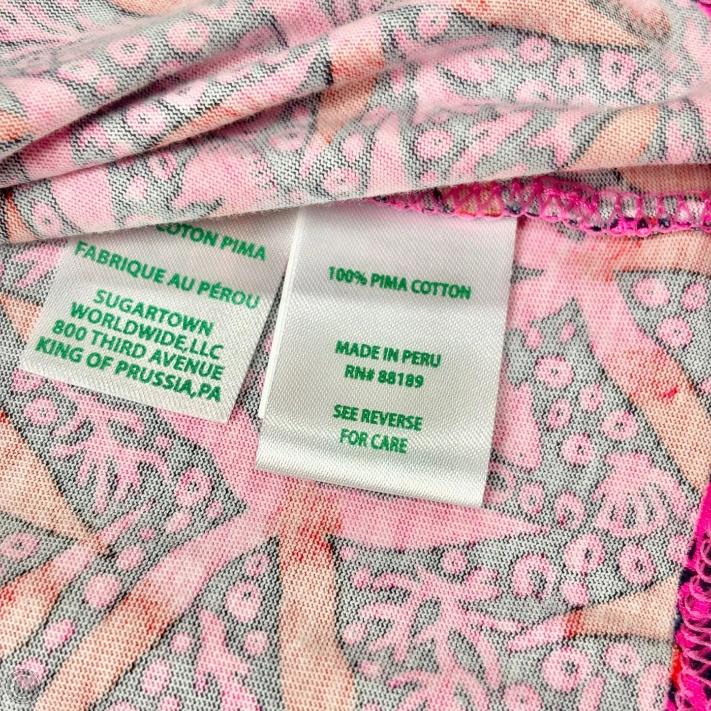 Dress Designer By Lilly Pulitzer In Pink & Red, Size: Xl