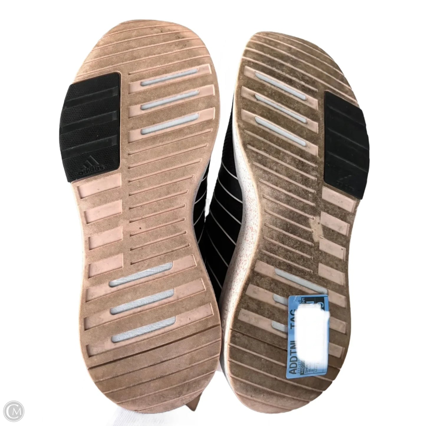 Shoes Athletic By Adidas In Black & Pink, Size: 8