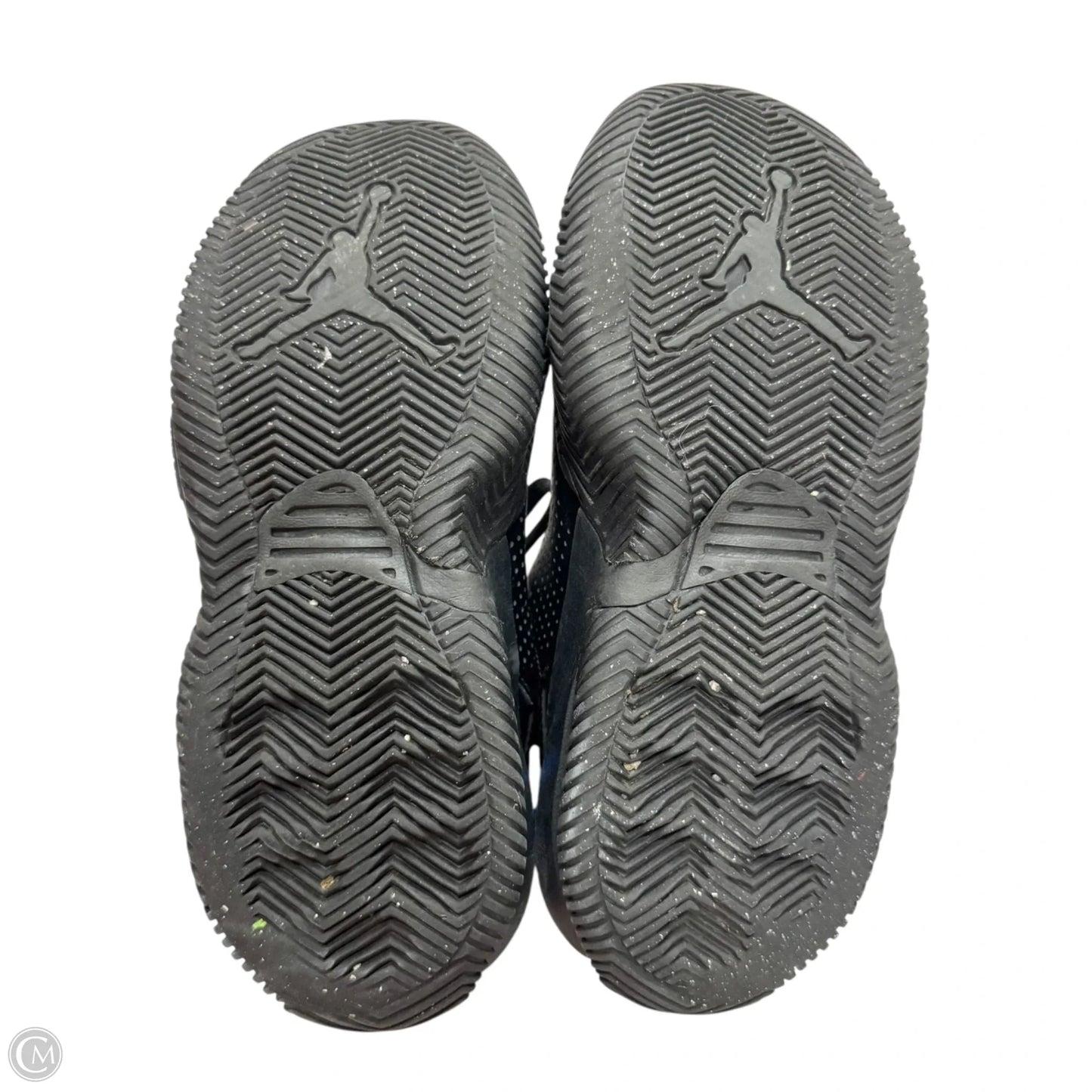 Shoes Luxury Designer By Jordan In Black, Size: 6.5