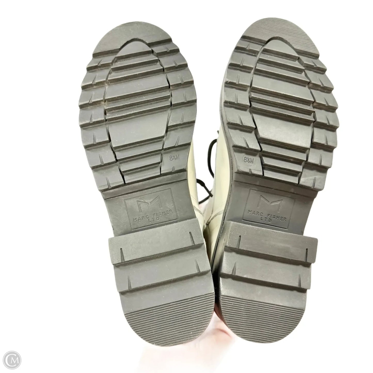 Boots Combat By Marc Fisher In White, Size: 8.5