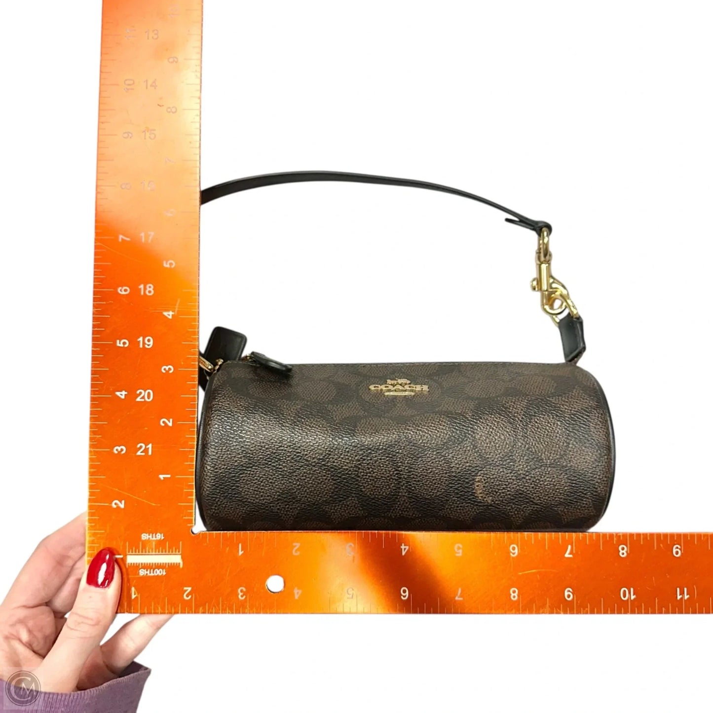 Clutch Designer By Coach, Size: Small