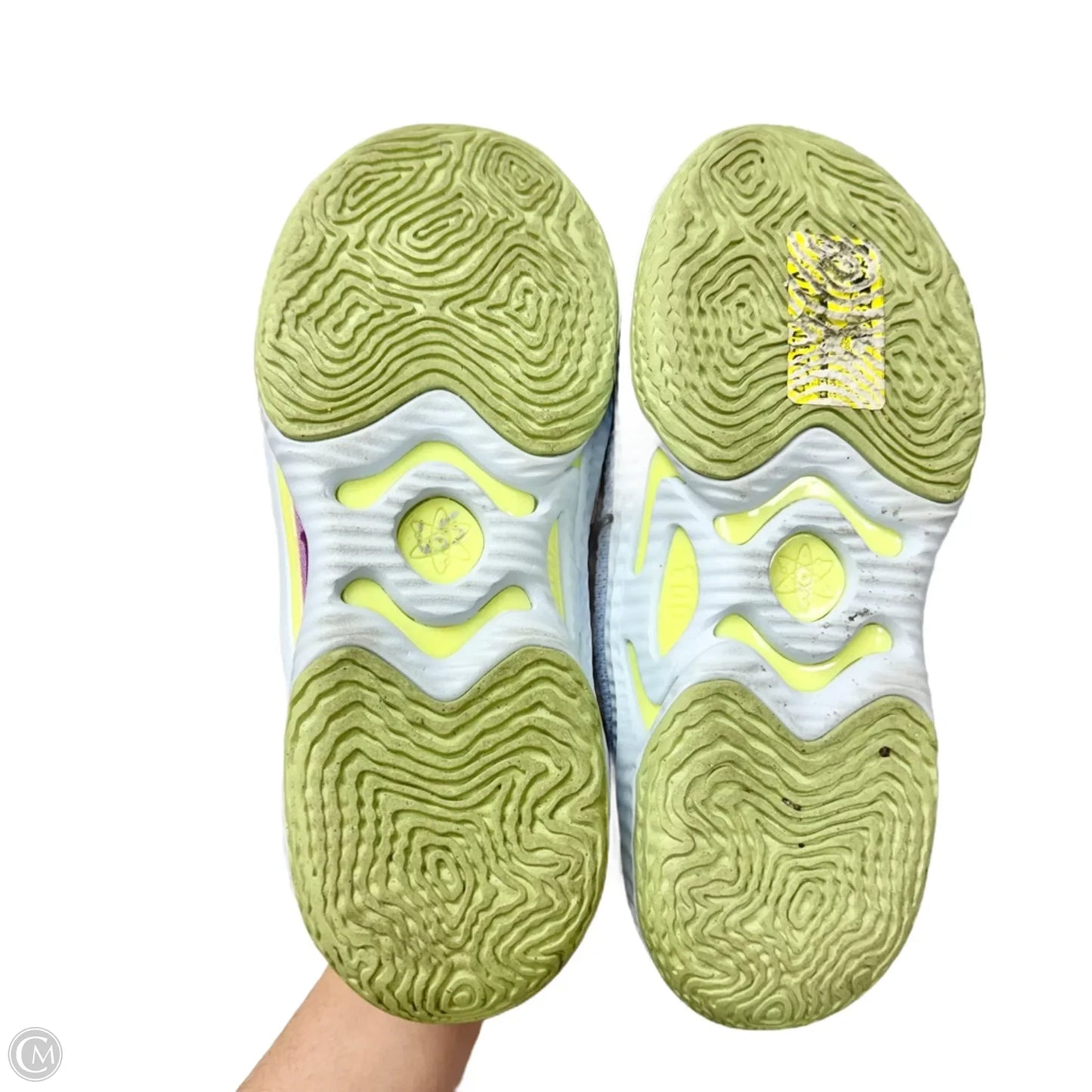 Shoes Sneakers By Nike In Black & Purple, Size: 10.5