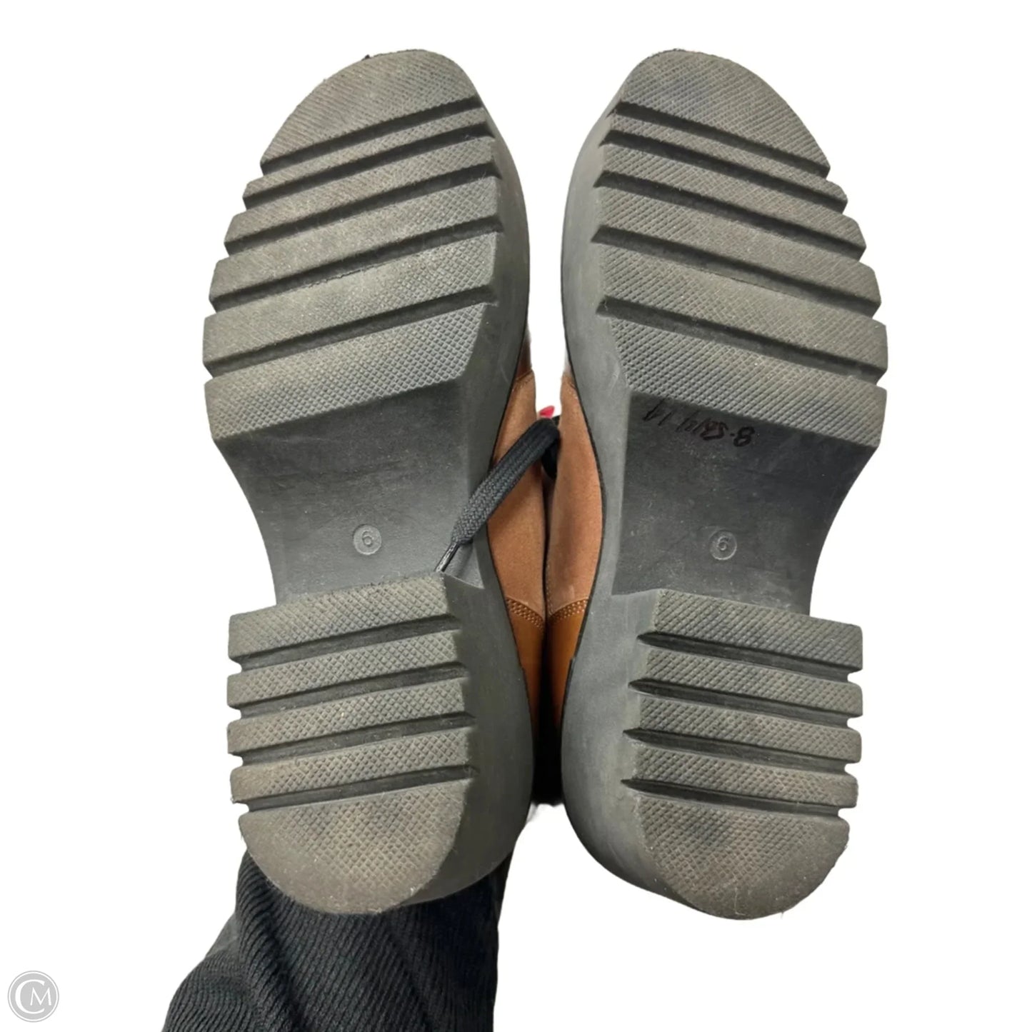 Boots Combat By Asos In Brown, Size: 9