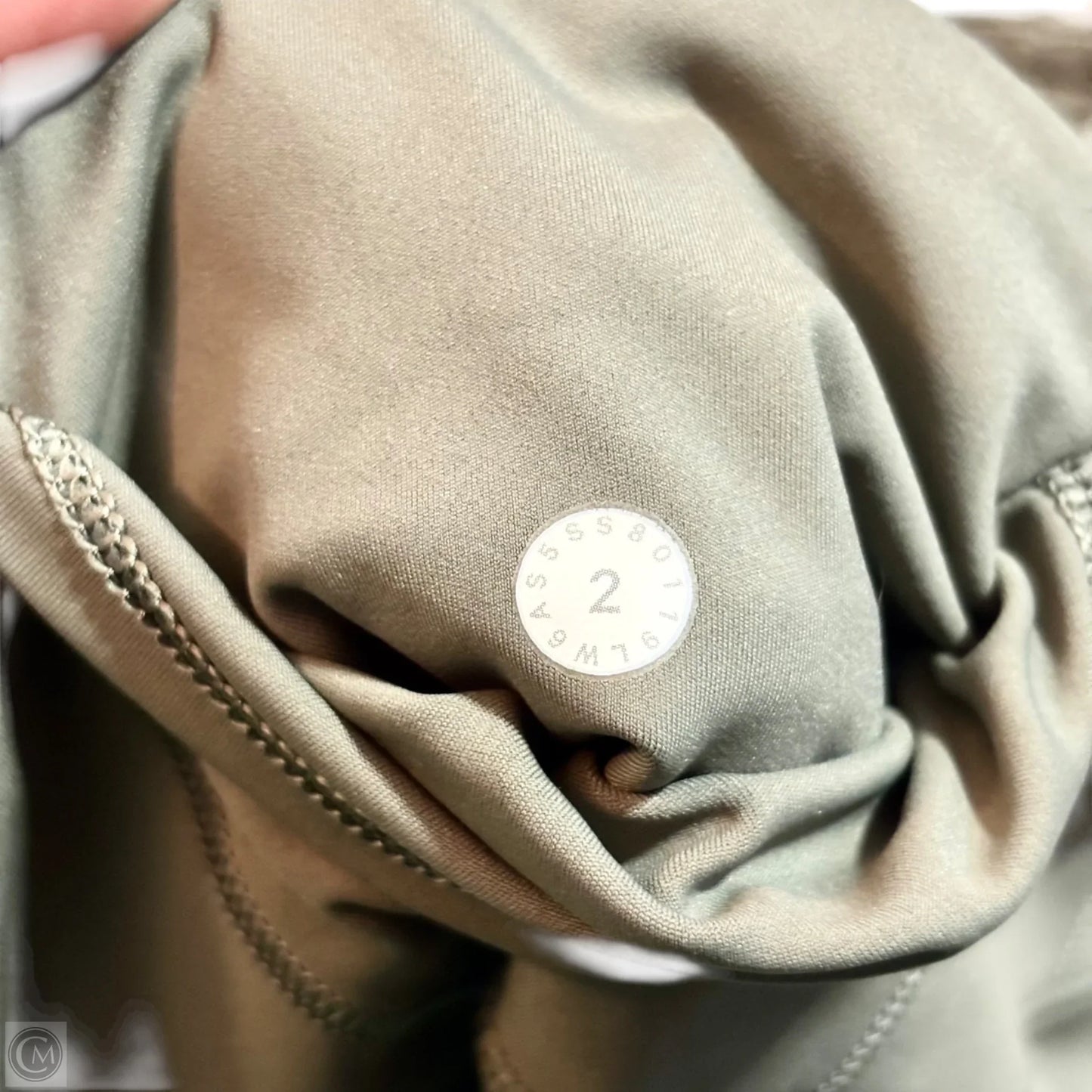 Athletic Leggings Capris By Lululemon In Green, Size: Xs