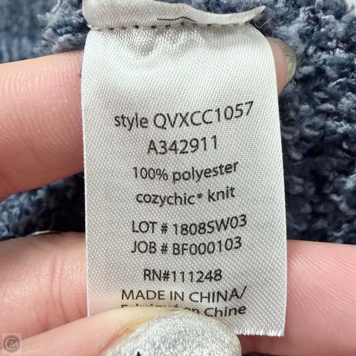 Cardigan By Barefoot Dreams In Blue, Size: 3x