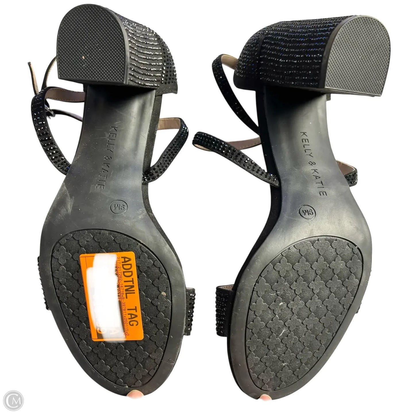 Shoes Heels Block By Kelly And Katie In Black, Size: 9