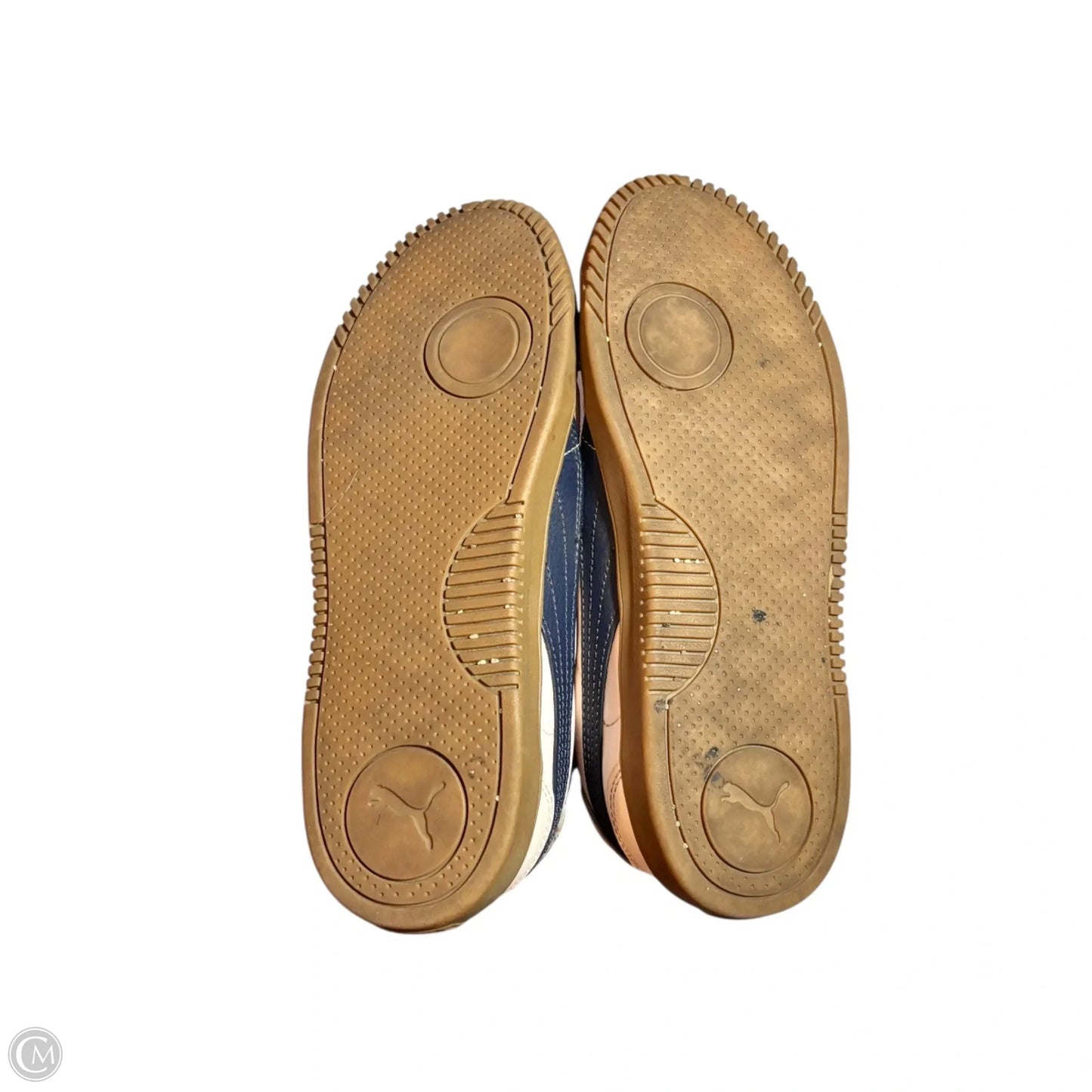 Shoes Sneakers By Puma In Blue & Pink, Size: 8