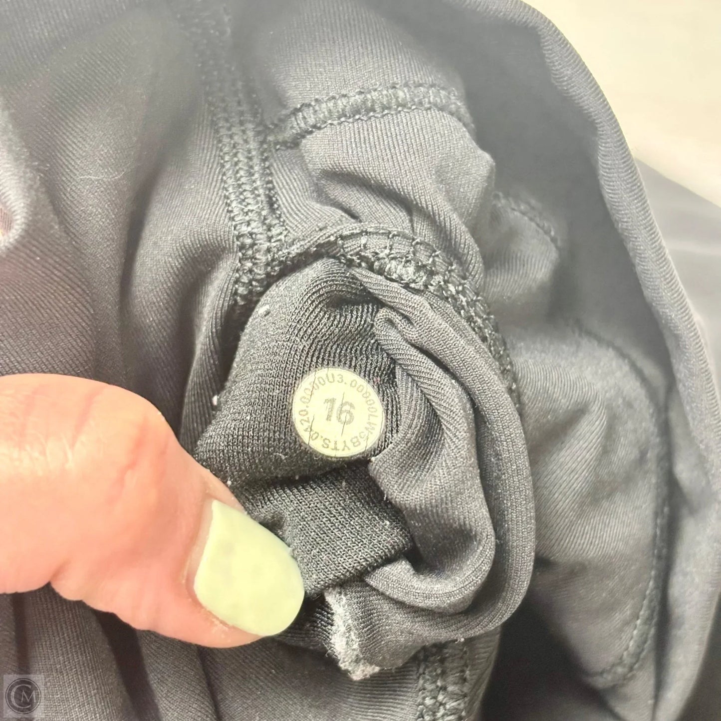 Athletic Leggings By Lululemon In Black, Size: Xl