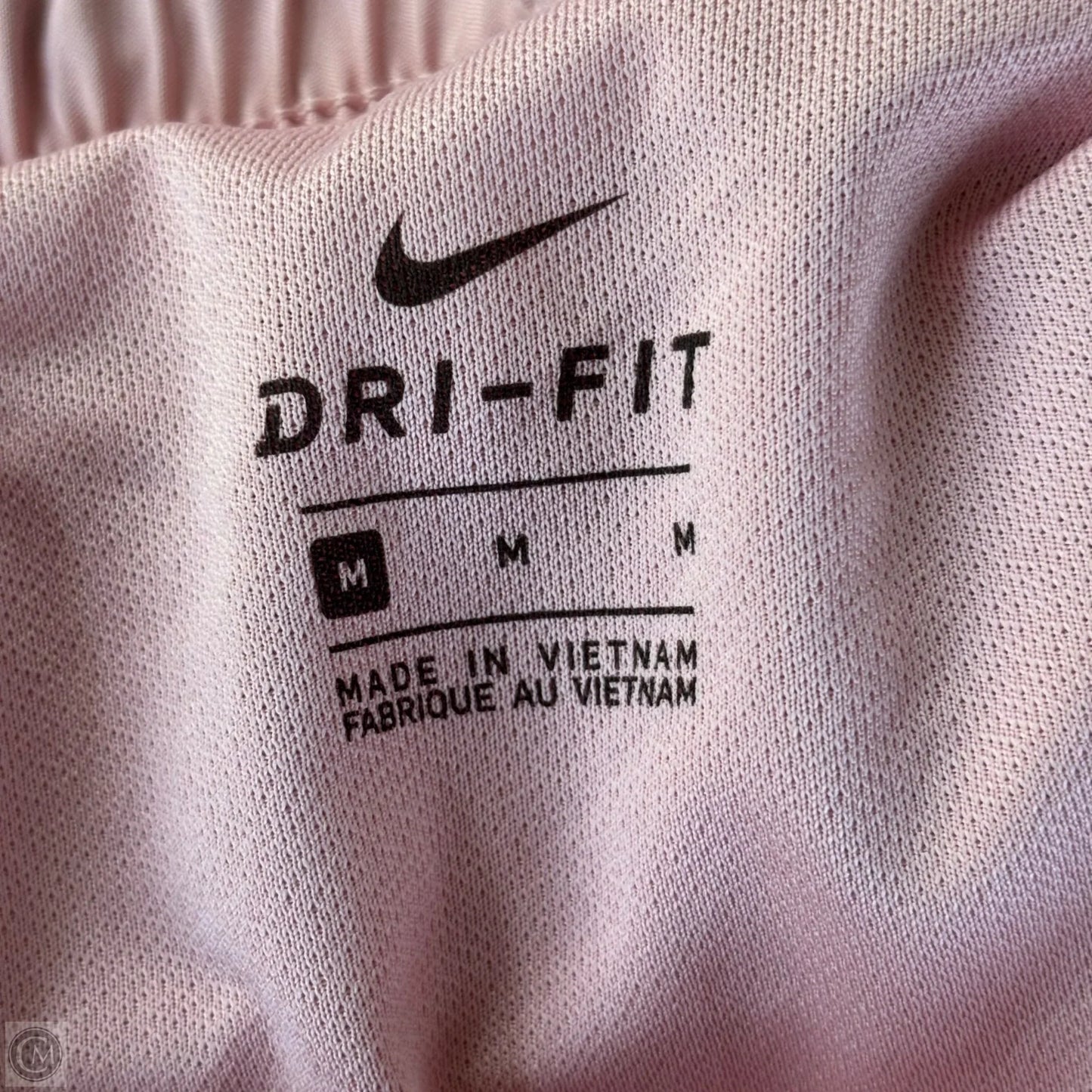 Athletic Shorts By Nike Apparel In Pink, Size: M