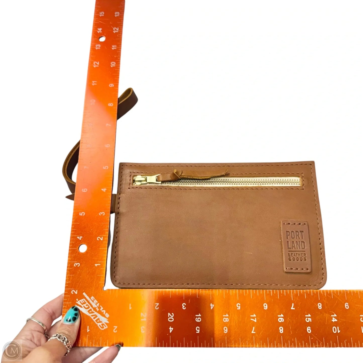 Wristlet Leather By Portland Leather, Size: Medium