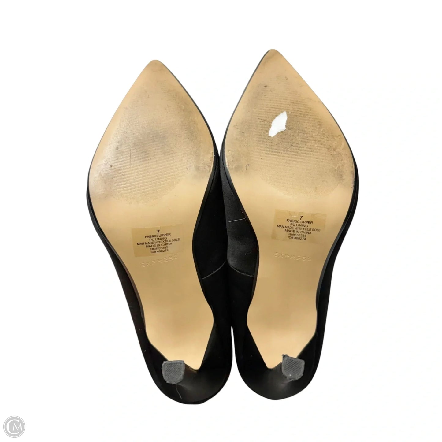 Shoes Heels Stiletto By Express In Black, Size: 7